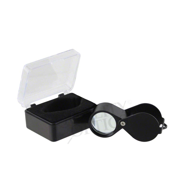 Quality Optics USA Folding Jewelers Loupe Style Pocket Magnifier - Image 4